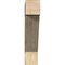 Ekena Millwork Traditional Block Rough Sawn Bracket, Douglas Fir, 6"W x 28"D x 28"H BKT06X28X28TRA05RDF - alternate 2
